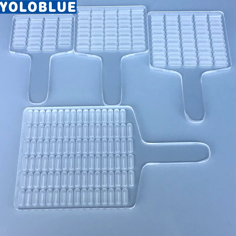 Manual Capsule Counter Counting Board Capsule Filler 30/50/60/80/100 Holes/Organic glass