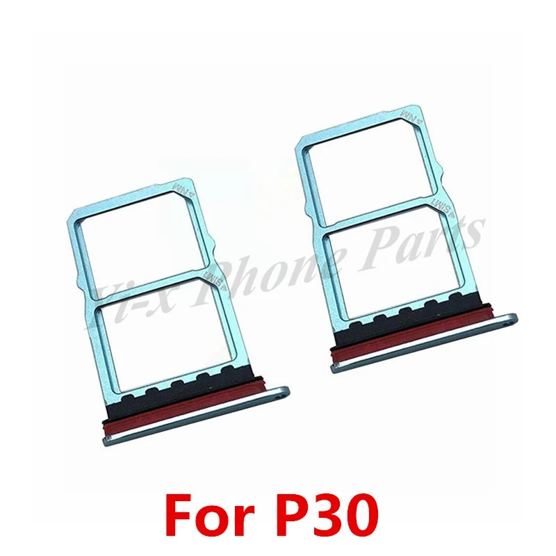 

SIM Card Tray Micro SD Card Tray Holder Slot For Huawei P30 Replacement Parts