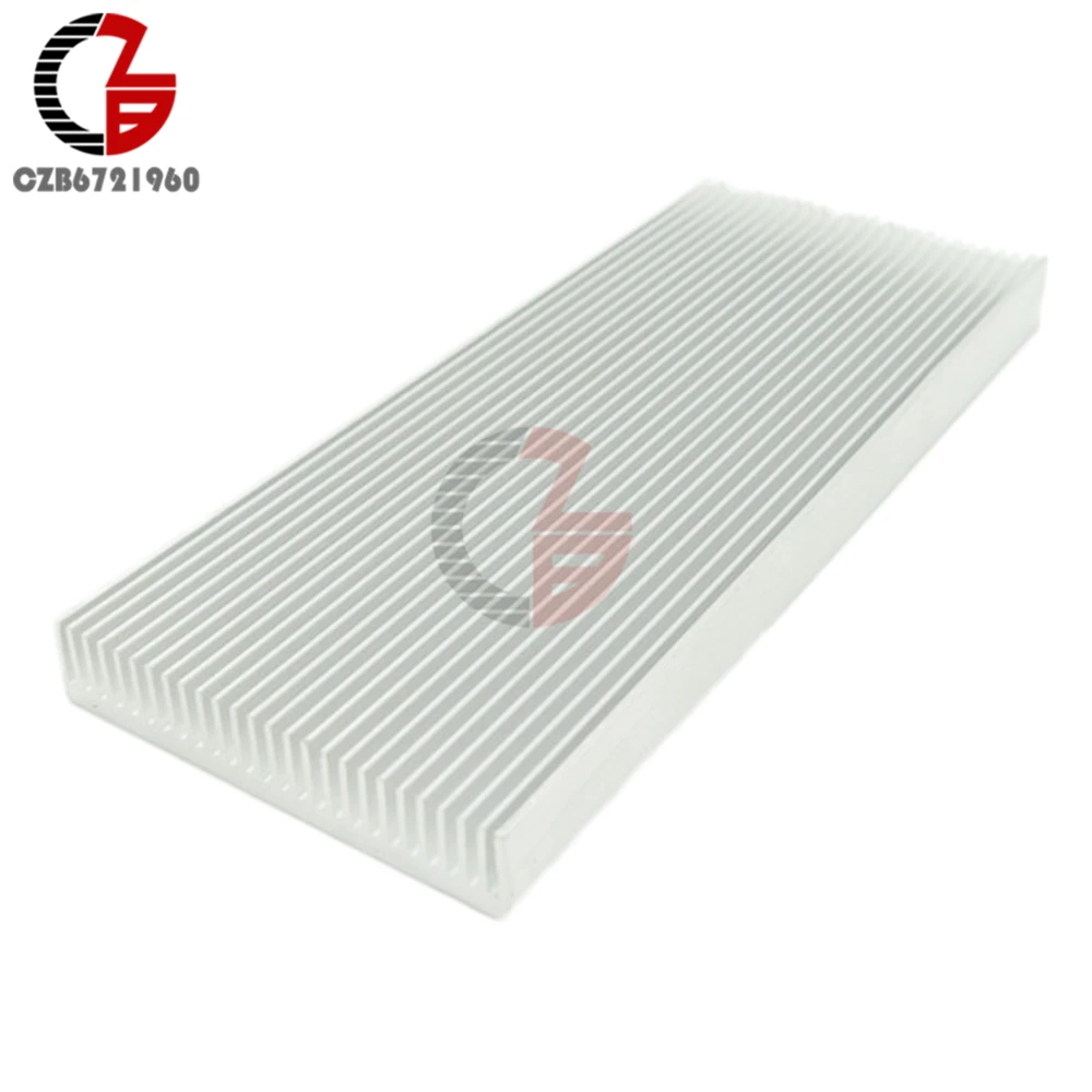 100x41x8mm Aluminum Heatsink Radiator Heat Sink for Speed Controller Circuit Board LED Driver Power IC Transistor Computer