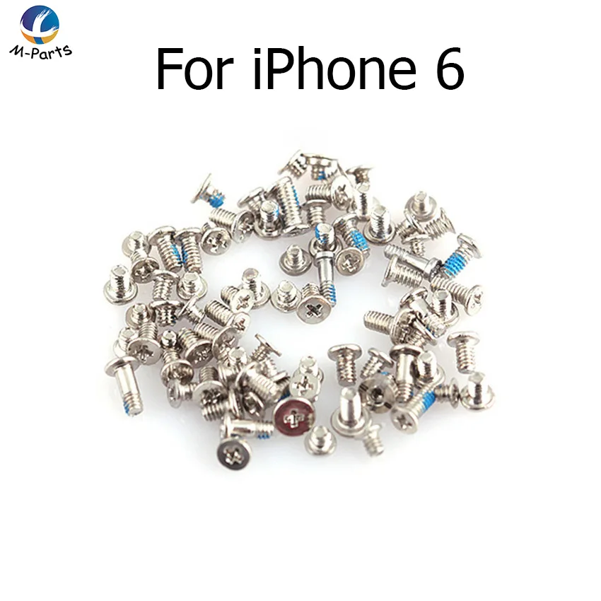 1set Full All Screws For iPhone 4 4S 5 5S SE 5C 6 6S 6P Plus 7 7P 8 8P Plus X 5C XS XR XSM Max With Skid Proof Paint