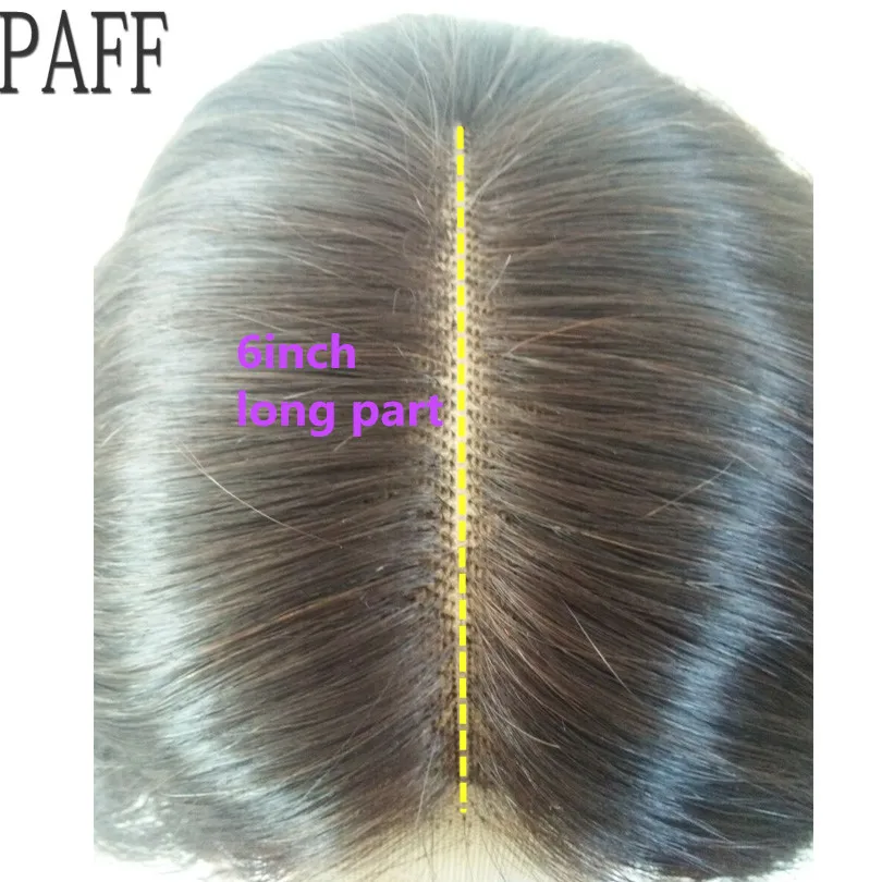 PAFF-Peluca de cabello humano ondulado de 13x6, postizo de encaje Frontal profundo, brasileño, prearrancado, pelo de bebé