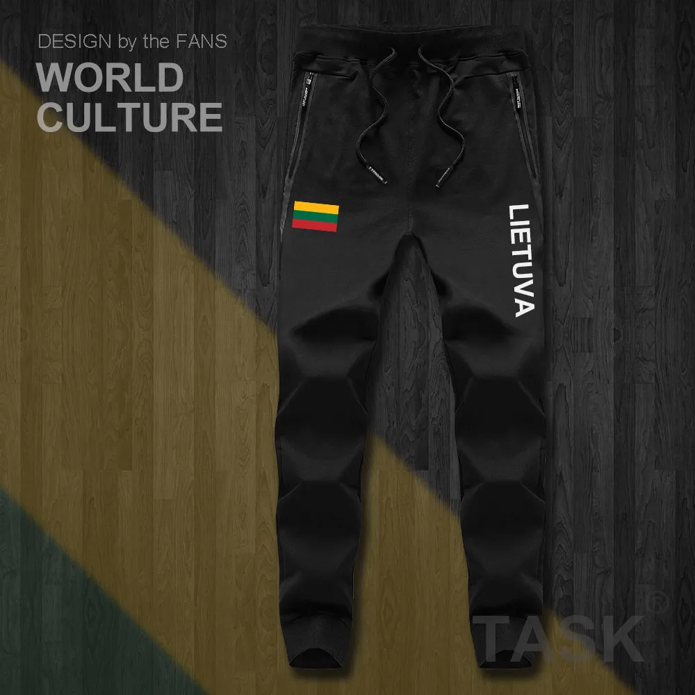 

Lithuania Lithuanian LTU Lietuva Lietuvos mens pants joggers jumpsuit sweatpants track sweat fitness fleece tactical casual new