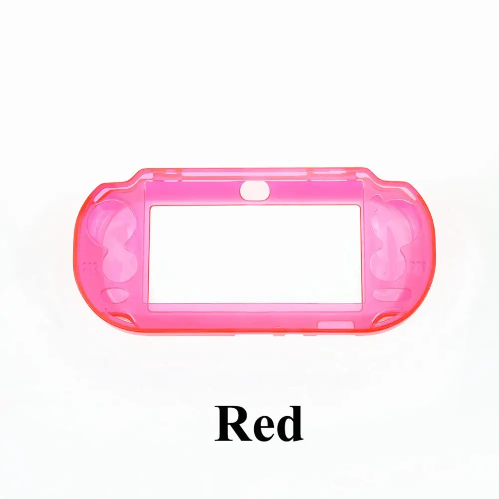 YuXi Transparent Clear Hard Case Protective Cover Shell Skin for Sony for Psvita PS Vita PSV 1000 Crystal Body Protector image 4