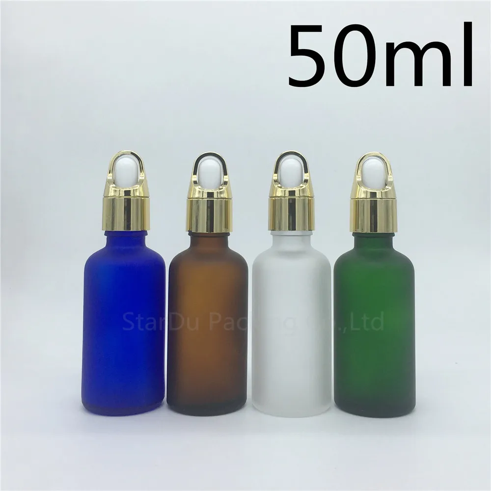 

Travel Bottle 480pcs 50ml Amber Green Blue Transparent Frosted Glass Essential Oil bottle,50cc Glass Perfume Dropper Bottle