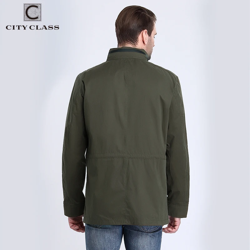 CITY CLASS Hot Mens Jacket Spring Casual Windbreakers Waterproof Coat Soft Sports Jackets for Male 3794