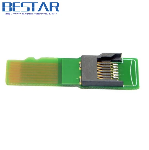 Micro SD TF-geheugenkaartkit met man-vrouw verlengadapter Extender testtools voor PCBA