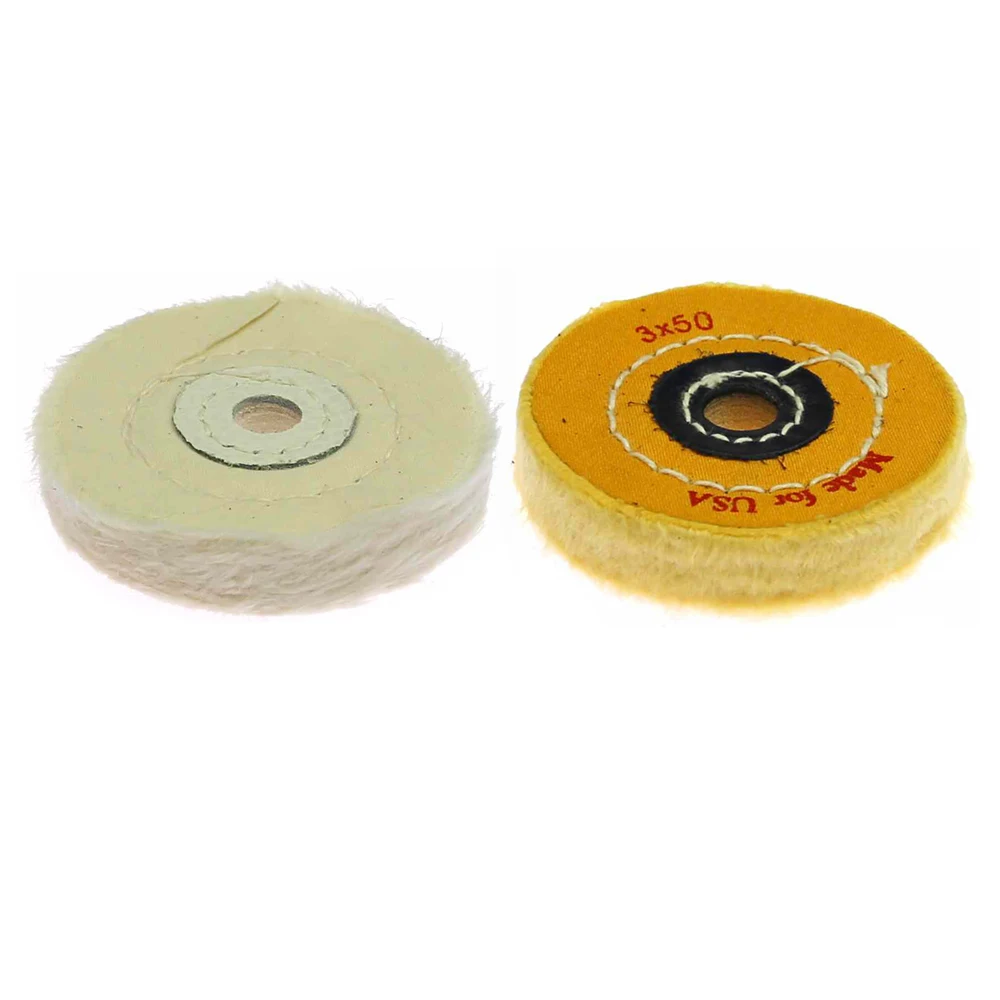 1 piece Cotton Lint Mirror Polishing Wheel Jewelry Buffing Wheel