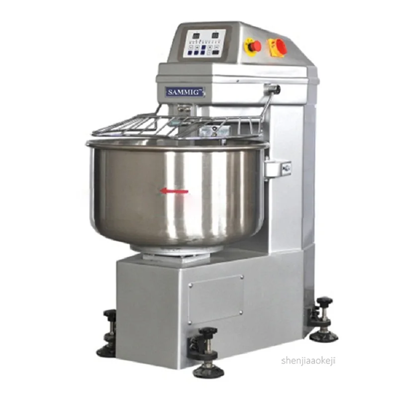 Stainless Steel Commercial Electric Dough mixer flour mixing Dough kneeding machine two-speed double rotate food stir mixer 380V