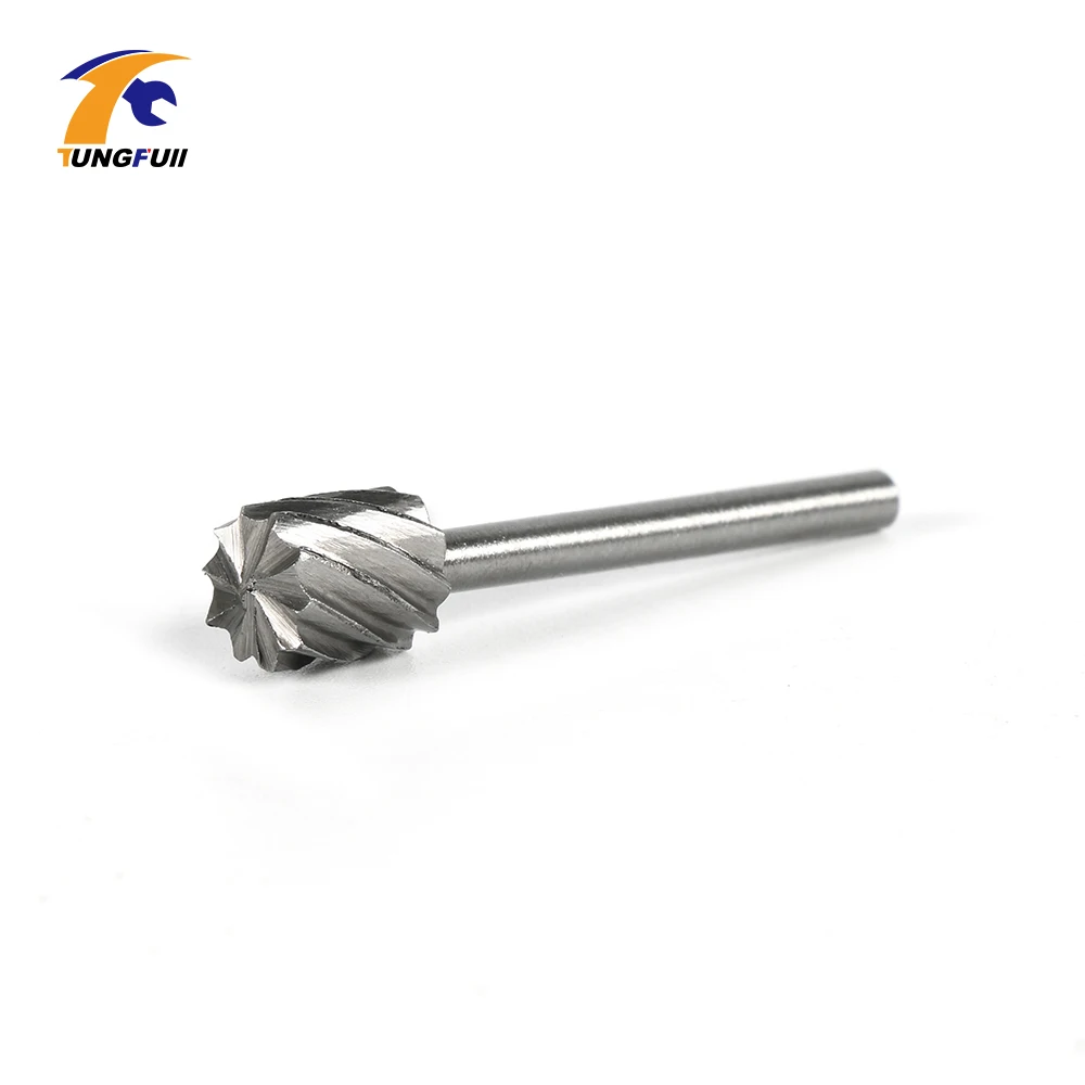 Tungfull Dụng Cụ Xay Burrs Bộ Dao Tự Làm Mũi Khoét Gỗ Cắt Xay Công Suất Phụ Kiện Dụng Cụ Điện Dremel Mũi Khoan Mini