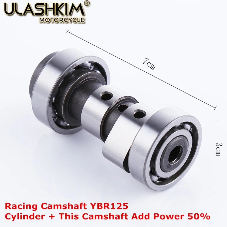 Racing YBR125 camshaft upgrade to YBR150cc Racing Camshaft Add Power 30%