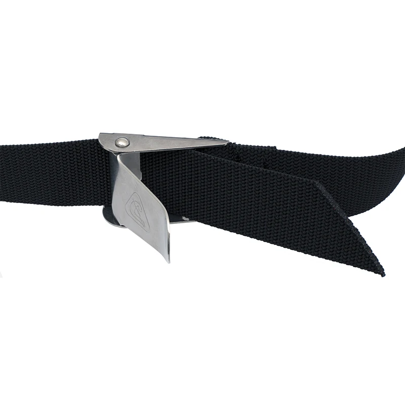 Cressi Nylon Diving Weight Belt with Stainless Steel Buckle Scuba Equipment Black