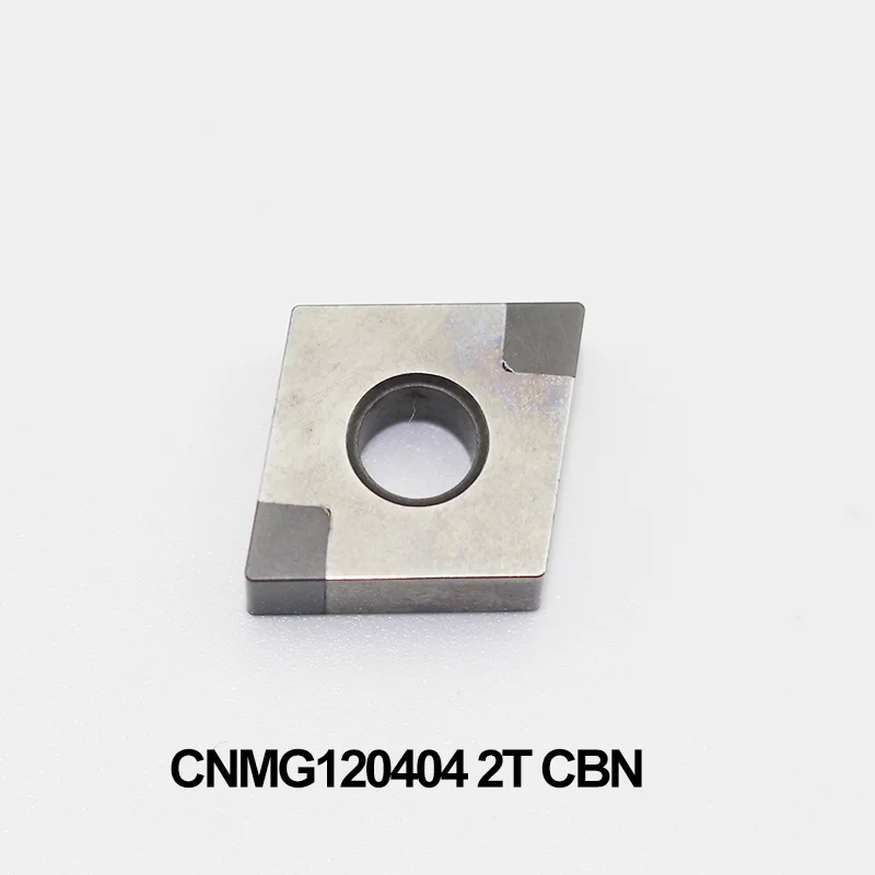 CNMG120404 2T CBN CNGA120408 CBN Boron Nitride PCBN Insert Lathe Knife for CNC Hard Metal Turning Tool