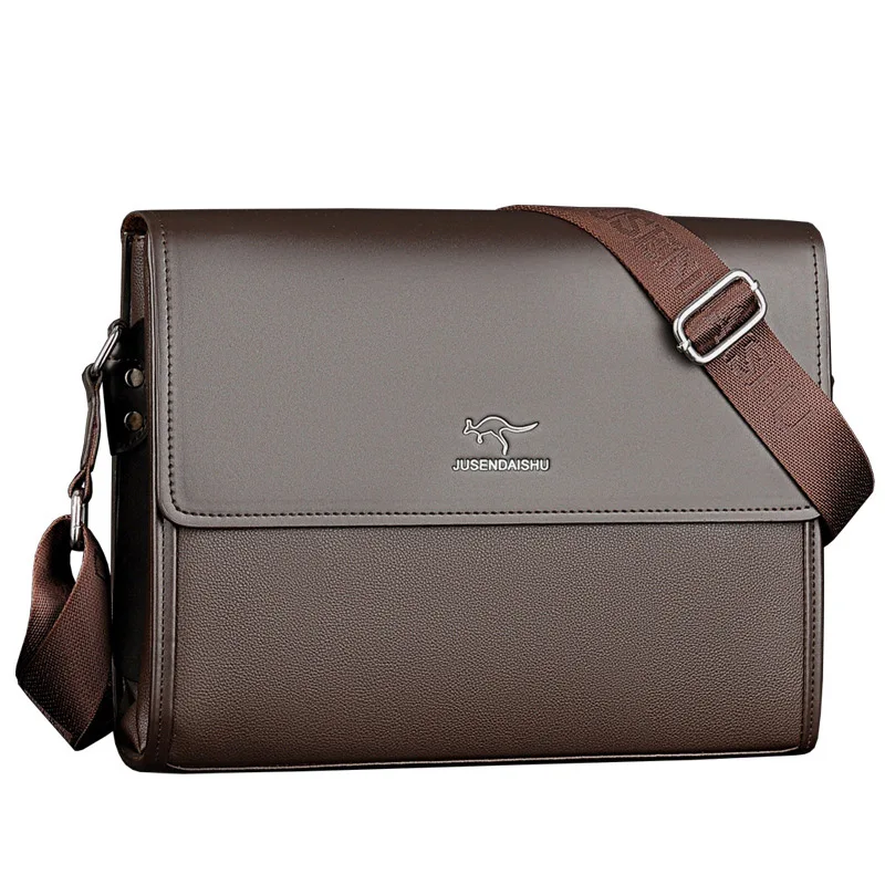 Tragbare Handarbeit Business Büro Männlichen Umhängetasche Männer Aktentasche Für Dokument Handtasche Satchel Portfolio Business Partfel Tasche