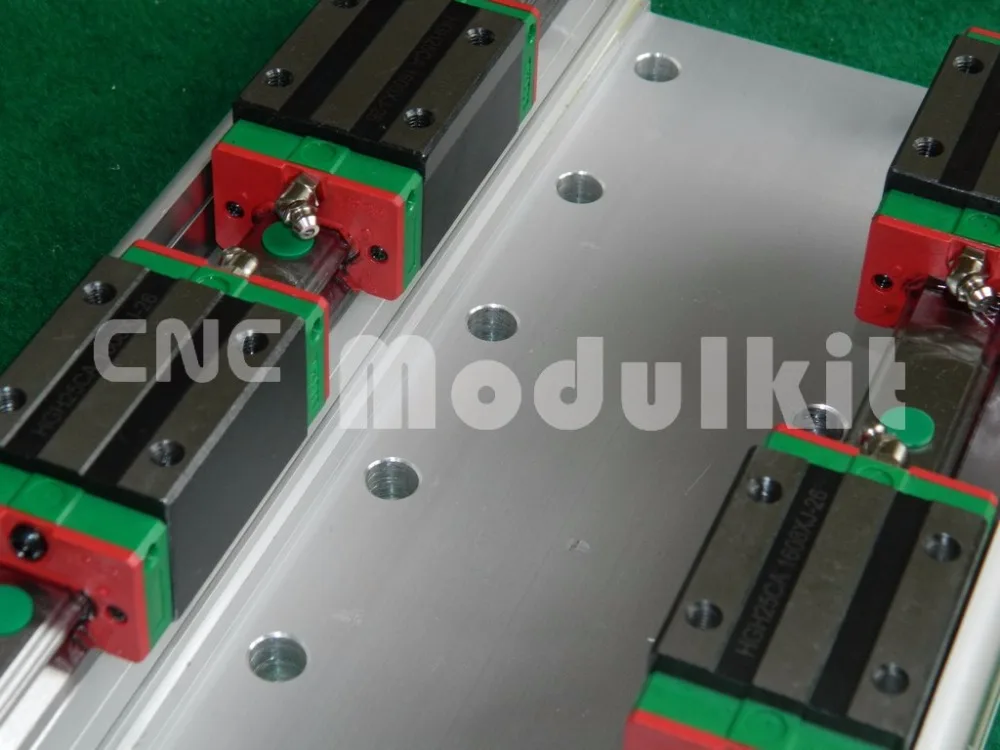 CNC Router Transmission Bearing Block HGH25 HGH25C HGW25 Rail Guide HGR25 Local Linear Motion Guideway Pillow Block CNC Modulkit