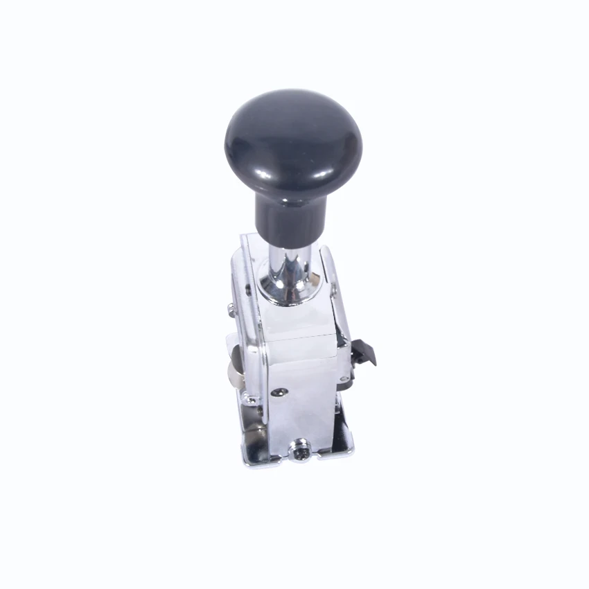 1PC 6 Tự Động Bỏ Qua Đánh Số Máy 45 Loại Kim Loại Mực In Hình 6 Chữ Số, có Thể Điều Chỉnh Số