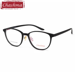 Chashma Brand Designer Cat Eye Frame Ultra Light Eyewear Fashion TR90 Frames Female Optical Eyeglasses for Women