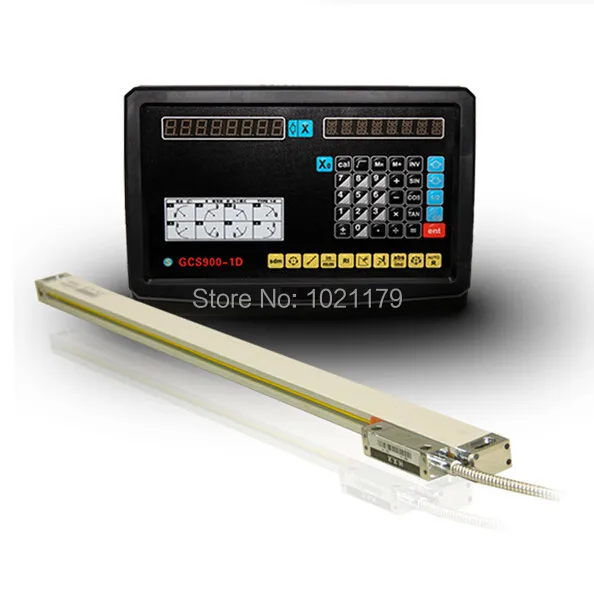 New arrival single 1 axis digital readout dro with 1 piece linear glass scale