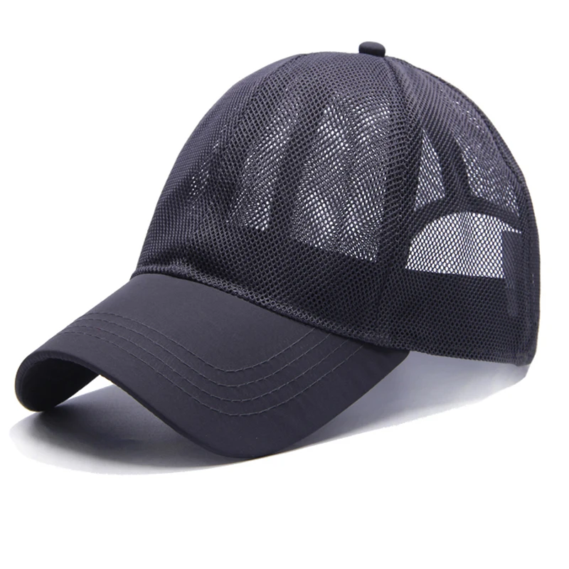 

Summer Men Women Baseball Cap, Outdoor Relaxation Mesh Cap ,Sport Breathable Large Head Dad Hats 60-65cm