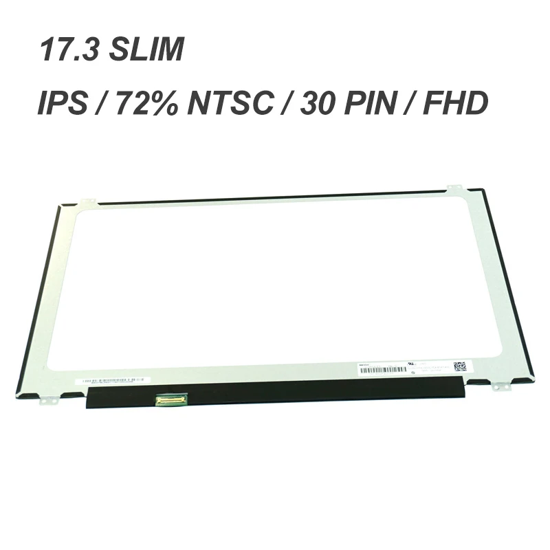 IPS FHD 1920*1080 30 PIN SLIM N1YPX N173HCE-E31 FOR DELL LCD DISPLAY 17.3 5770 P35E (AD12) screen LP173WF4  SPF1