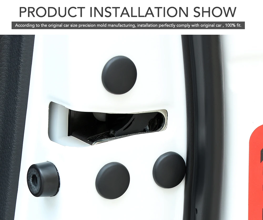 Tampa protetora de parafuso de fechadura, de porta de carro, para peugeot  206 307 308 407 3008 508 207 208 para citroen c3 c5 berlingo c4 picasso -  AliExpress, image size:1000x837