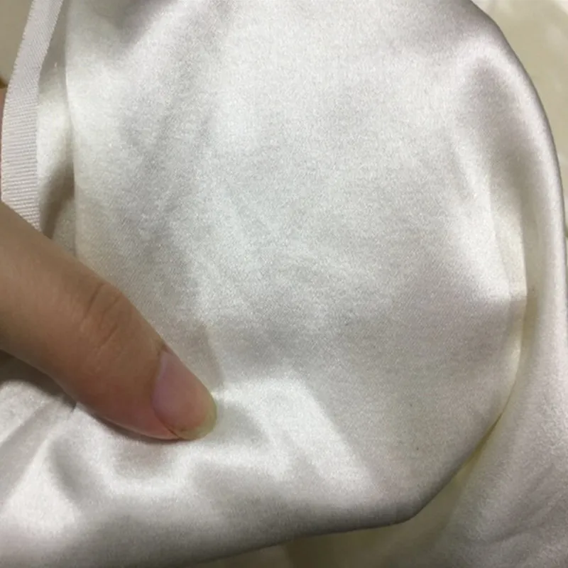 Sample Testing,  16 Mm Silk Satin Fabric, 100% Pure Mulberry Silk, 140 Cm Width,  Natural Off White Color, On Sale