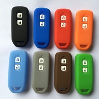 Silicon Smart key Holder Skin Jacket Protect For Honda N-BOX n-one N wagon FOB Keyless Cover Replace 2 Buttons