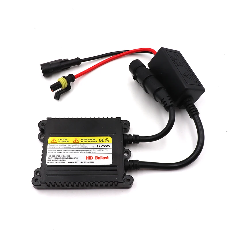 Niscarda-balasto de xenón para coche, encendido electrónico, 35W, 55W, 12V, CC, kit Hid, H7, H4, H1, H3, H11
