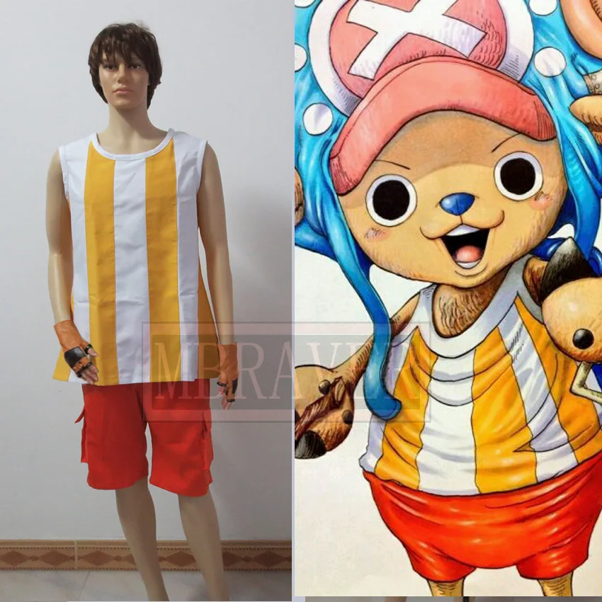 

Tony Chopper Personification Cosplay Costume Party Christmas Halloween Custom Made Any Size