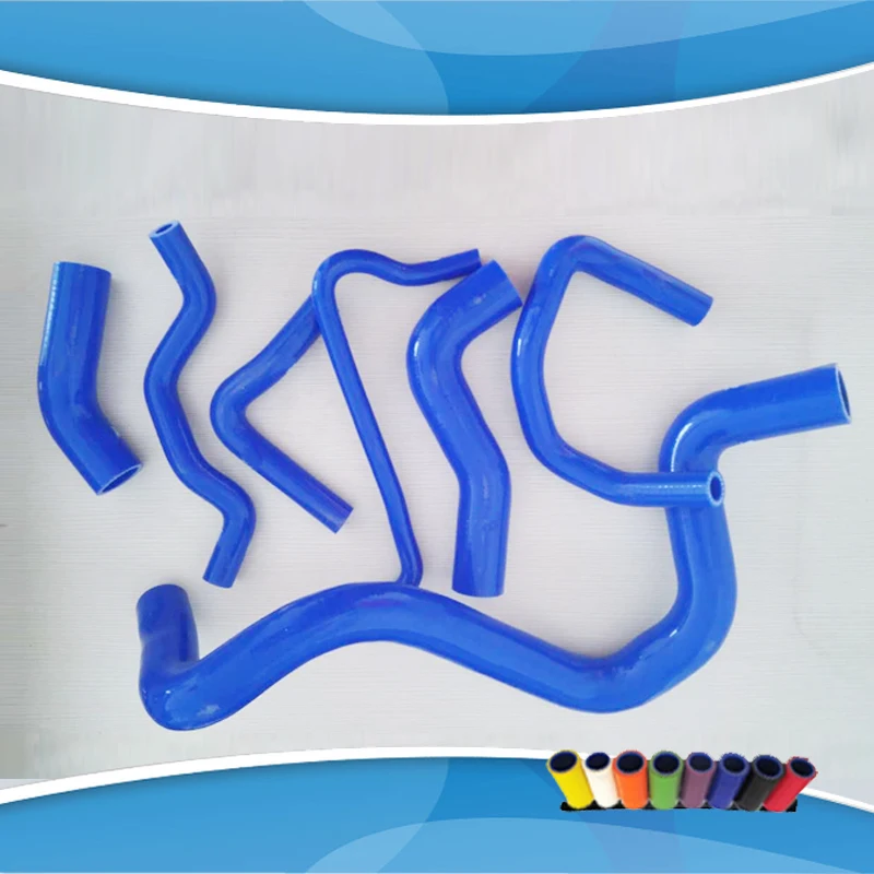 7 pieces For Audi A3 1.8T/s3 TT MK1 silicone radiator coolant intercooler turbo hose kits