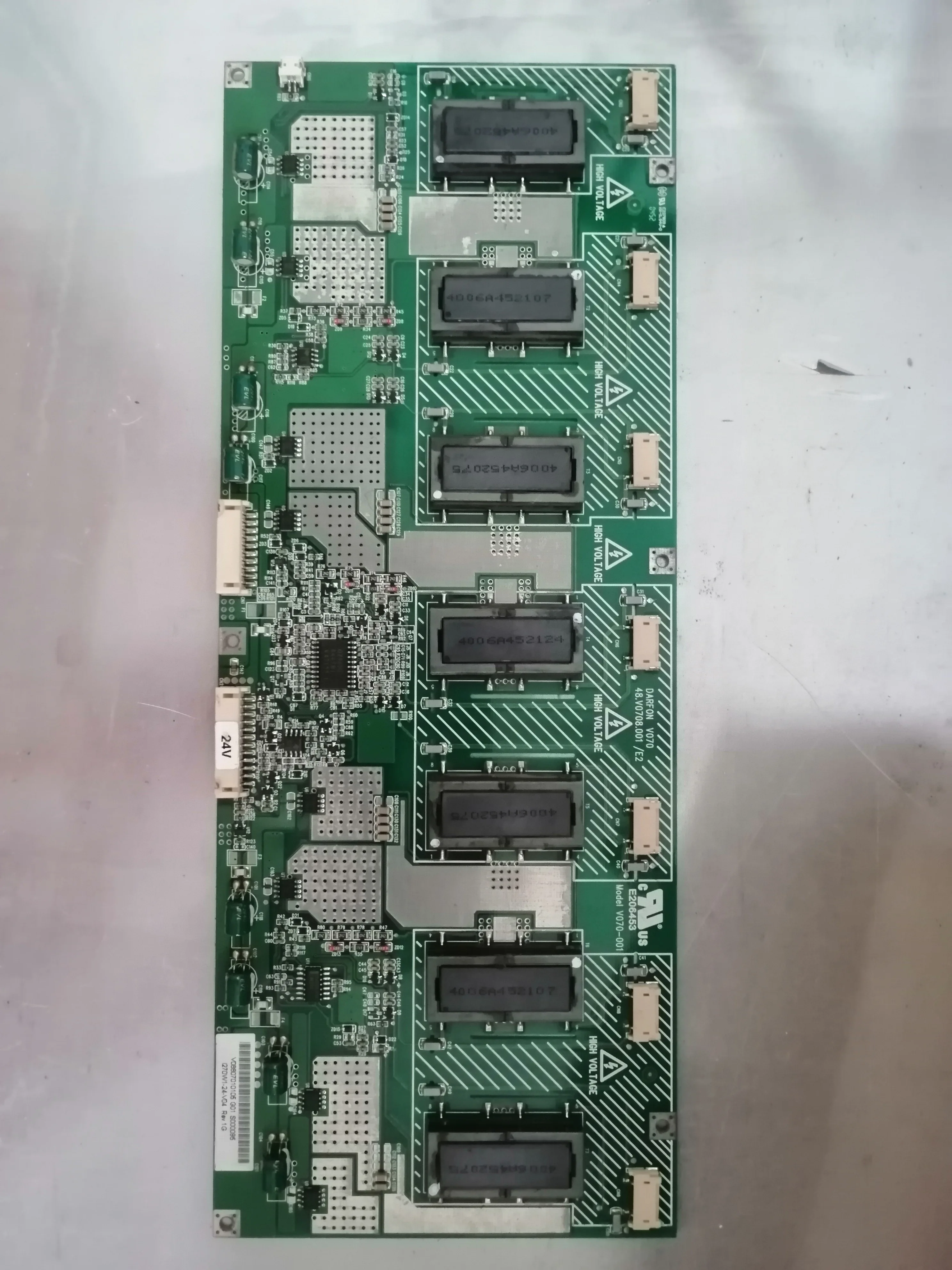 4H.V0708.001/E5 48.V0708.001/E2 V070-001 High Voltage  board