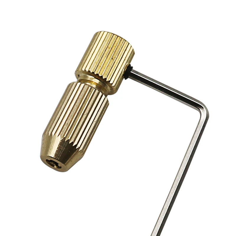 Braçadeira de bronze do eixo do motor elétrico, mandril de fixação, mini, broca pequena, 0.7-1.5mm, micro broca, 2.3mm