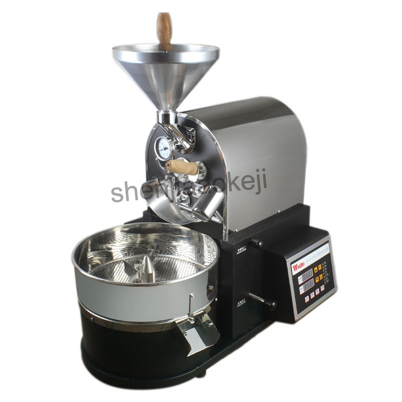 Commercial Coffee Roasting Machine Professional Coffee Roaster Machine Coffee bean Roasting Machine English version 1KG Capacity