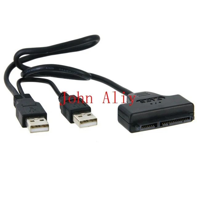 

Brand new 2.5" HDD Hard Disk Drive USB 2.0 to SATA 7+15 Pin 22Pin converter adapter cable