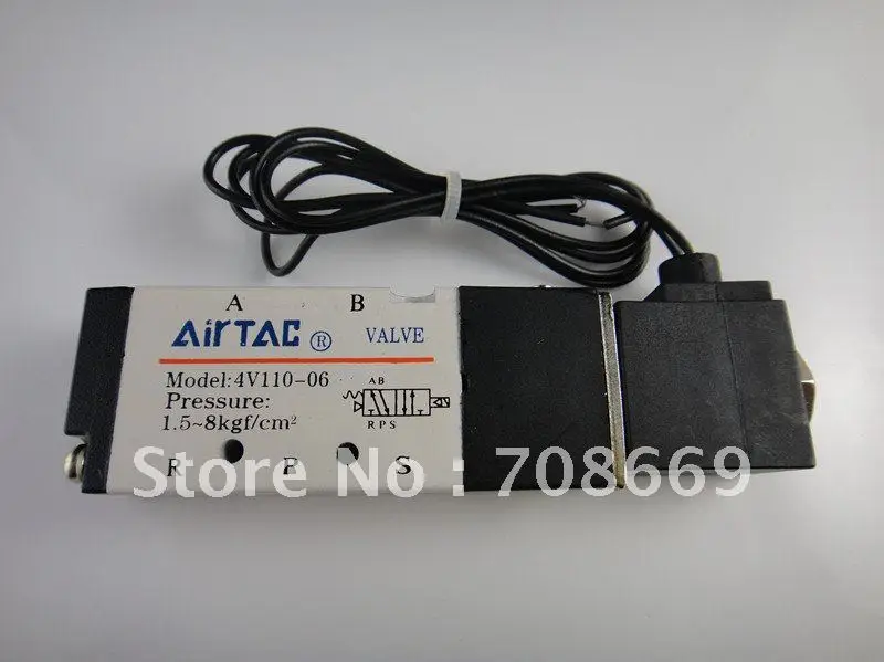 Solenoid Air AC 110V Valve  5port 2position BSP 4V110-06