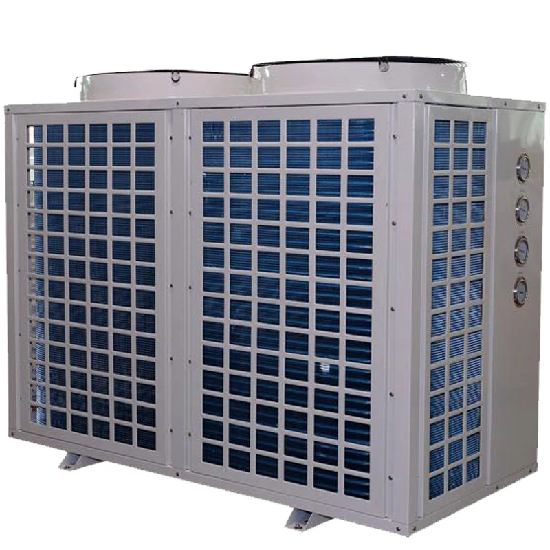 35KW box type air cooled condenser with U-shape coil has enough space to load compressor, reciever and refrigerant components