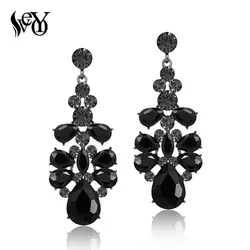 VEYO Crystal Earrings For Women Drop Earrings Elegant Luxury High Quality Brincos Pendientes