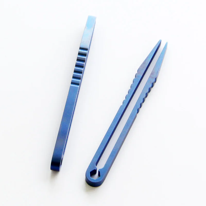 Tc4 pinças de aço titânio industrial engrenagem braçadeira fixação gadget clipe viagem mini bolso ferramenta multiuso ao ar livre