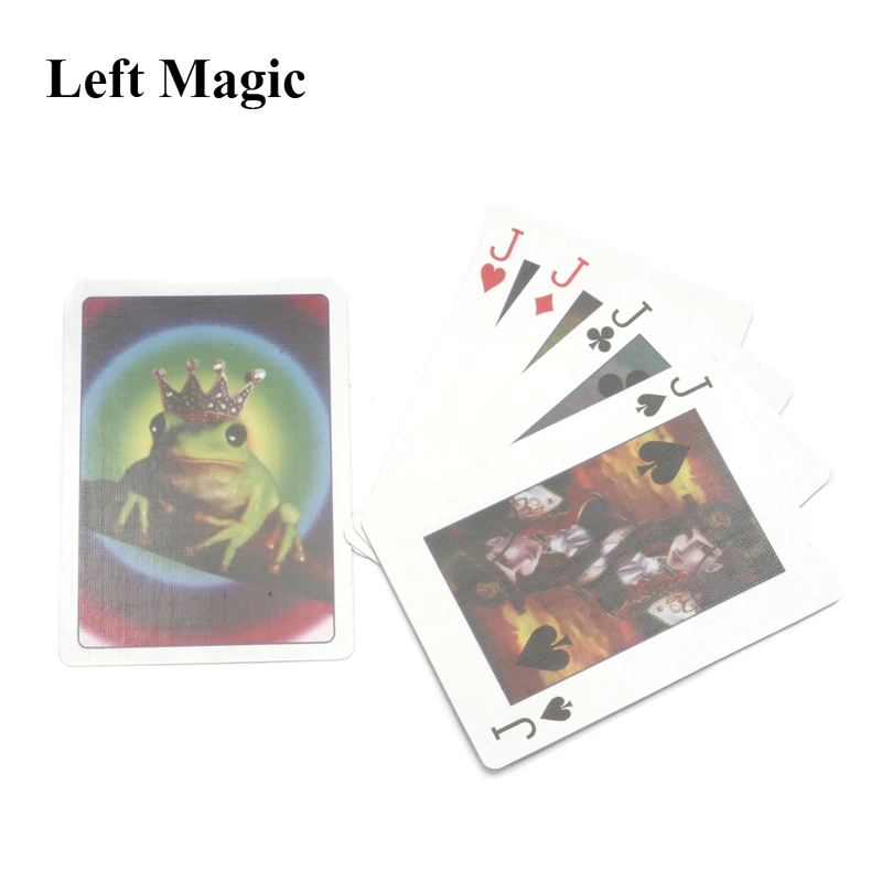 Frog to Prince Magic trick card magic sets props as seen on tv Wholesale