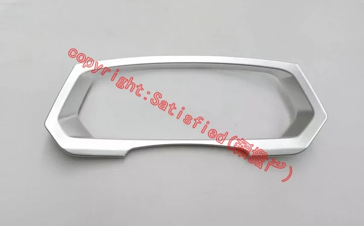 For Volkswagen VW TIGUAN L 2017 2018 ABS Pearl Chrome Interior Instrument Panel Around trim Cover Car Accessories Stickers