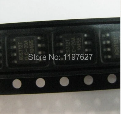 10PCS ACS712-20A ACS712 712  sop-8  ACS712ELCTR-20A-T Fully Integrated, Hall Effect-Based Linear Current Sensor IC