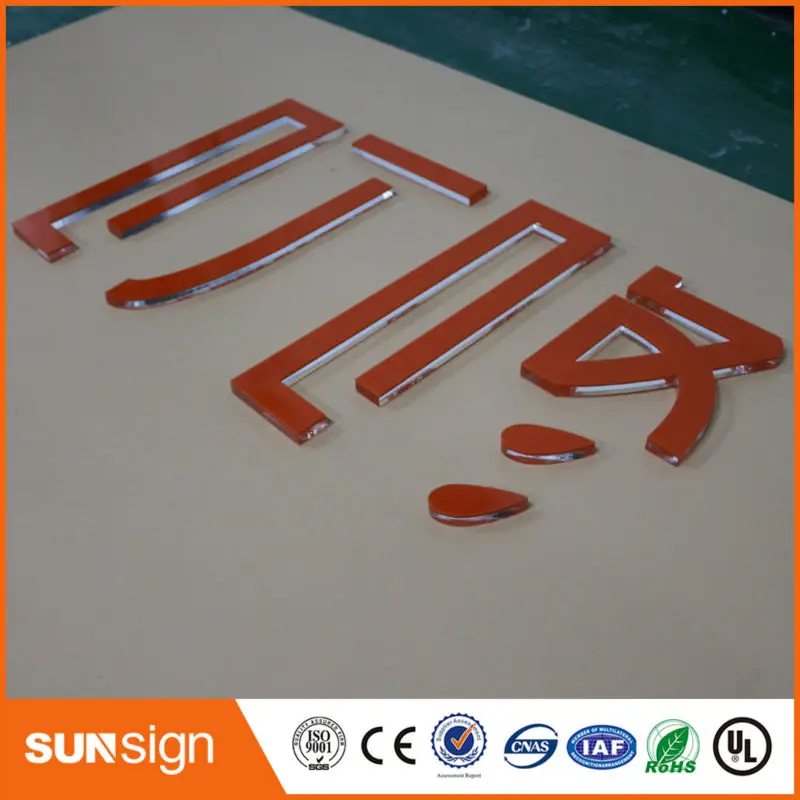 Sunsign kustom dekorasi acrylic indoor signage