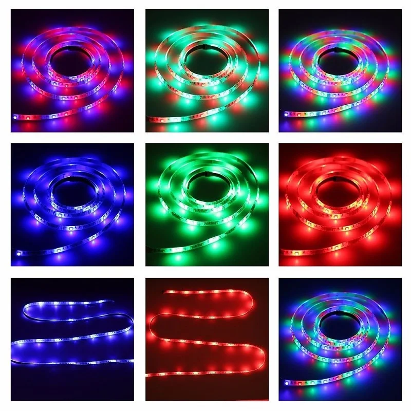 5M Led Strip IP20 SMD3528 5050 5630 300leds RGB LED Strip Ribbon Tape Light and Complete kinds