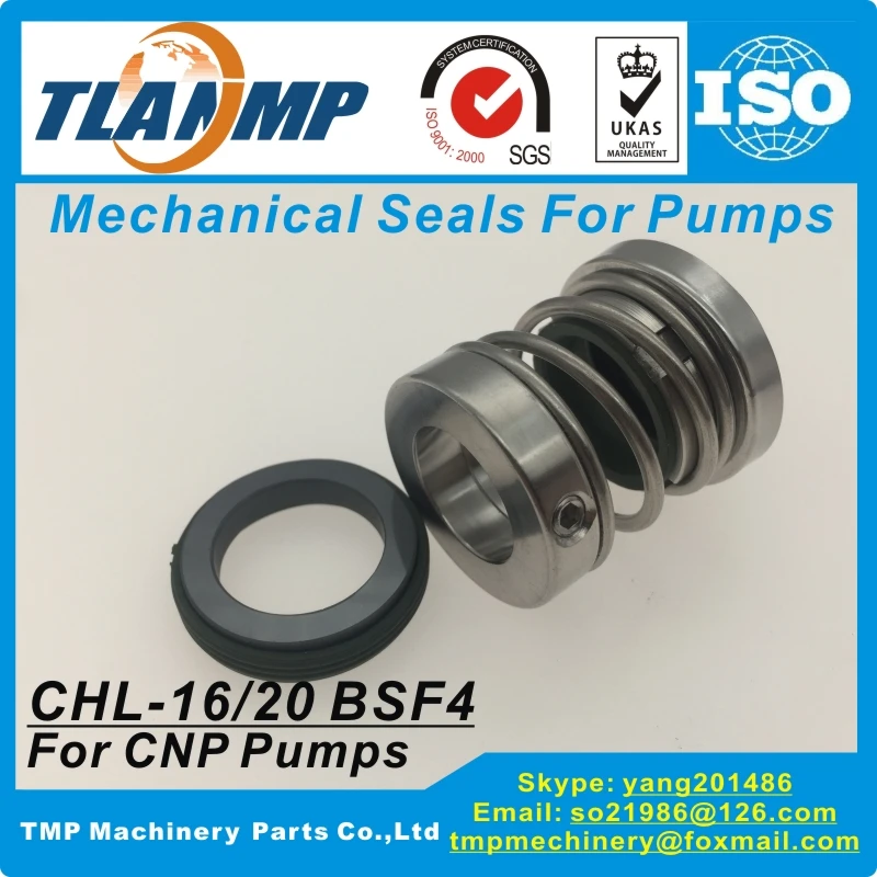 CHL-16/BSF4 , CHL-20/BSF4 Mechanical Seals for CNP CHL/CHLF-2-4-8-12-16-20 Series Horizontal Multistage Pumps