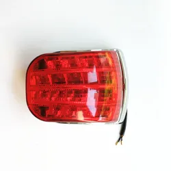 TailLight for  VESPA PX 125 150 200 REAR LIGHT LED CHROME BACK LIGHT TAIL LAMP