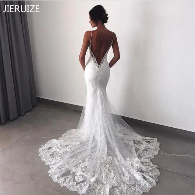 Robe de mariage dos orders nu