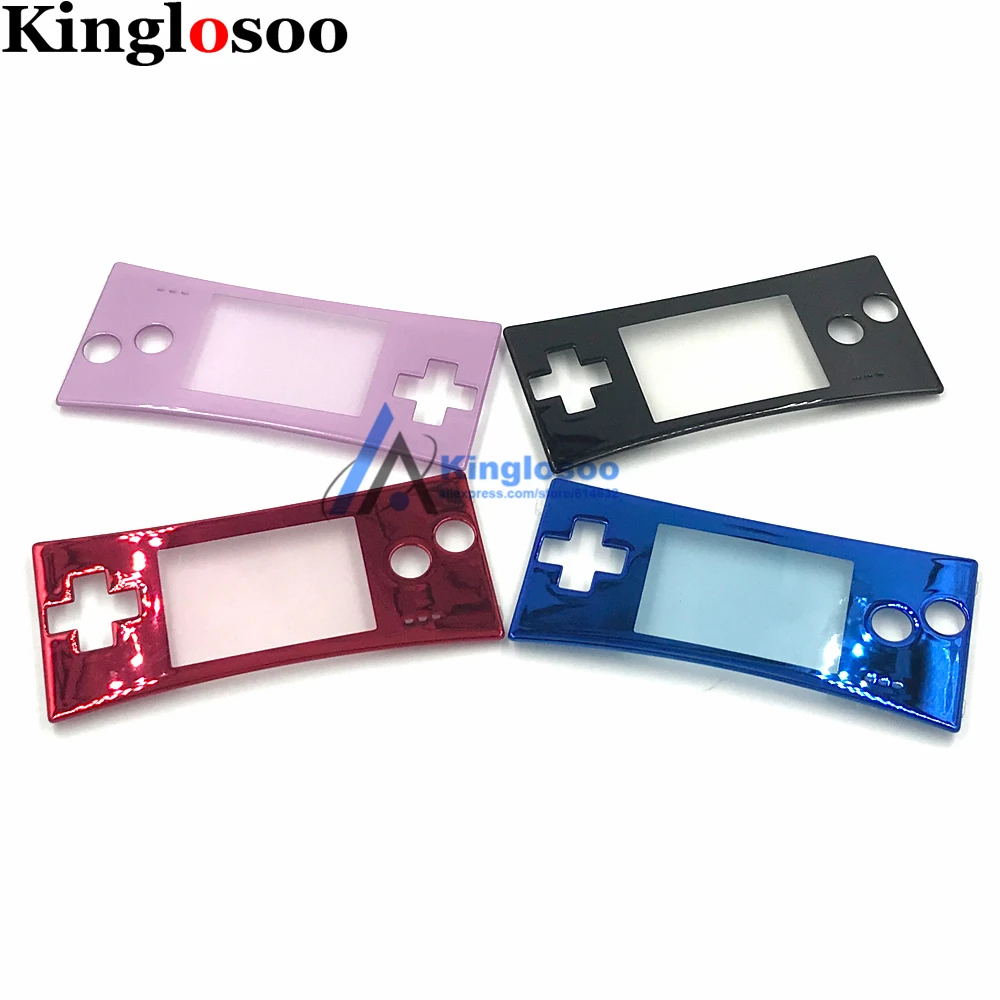 Substituição do escudo dianteiro para gameboy micro capa de placa frontal para acessórios de habitação gbm