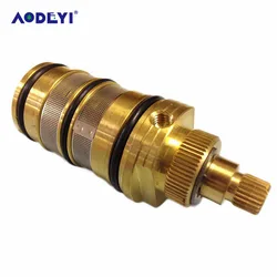 AODEYI Valvola Termostatica Spool Cartuccia Rubinetto di Rame Vasca Da Bagno Rubinetto Miscelatore Doccia Valvola Miscelatrice Regolare La Miscelazione Temperatura Acqua