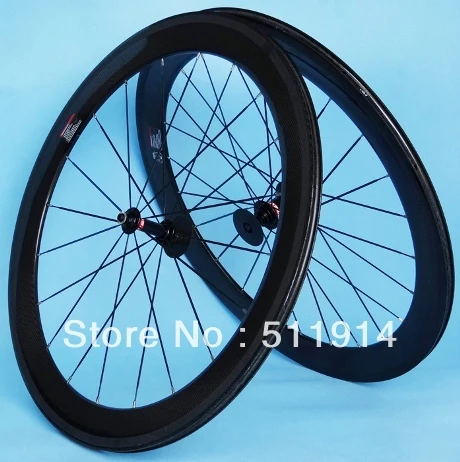 

Full Carbon Road Bike Clincher Wheelset 700C -60MM NOVATEC A291SB/F482SB