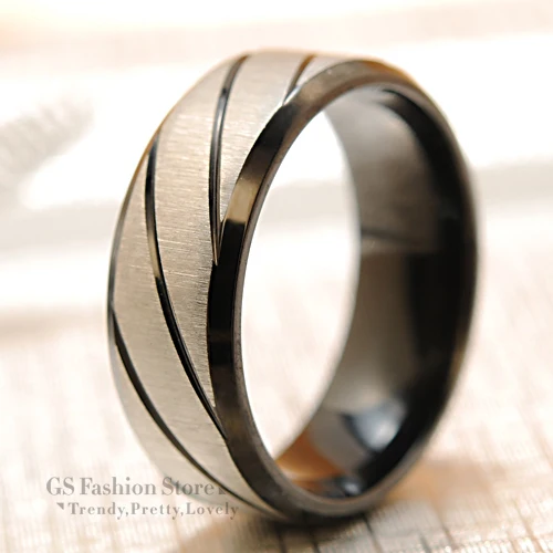 Stainless Steel Ring Gift For Love Girl Simple Round Finger Rings Jewellery 2025 Fashion Accessory