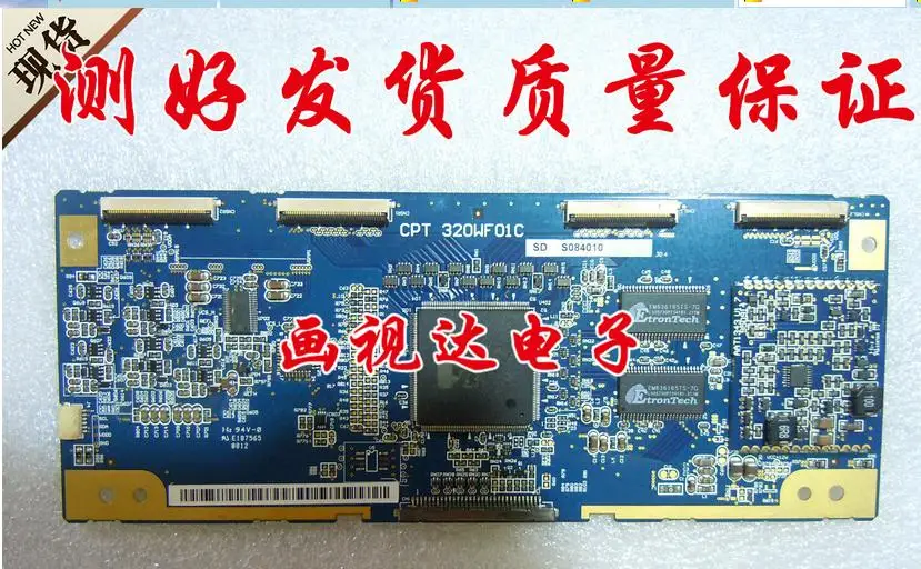 

Original cpt 320wf01c sd logic board lc-32hc40 lc-32hc56 3d-connect with T-CON connect board